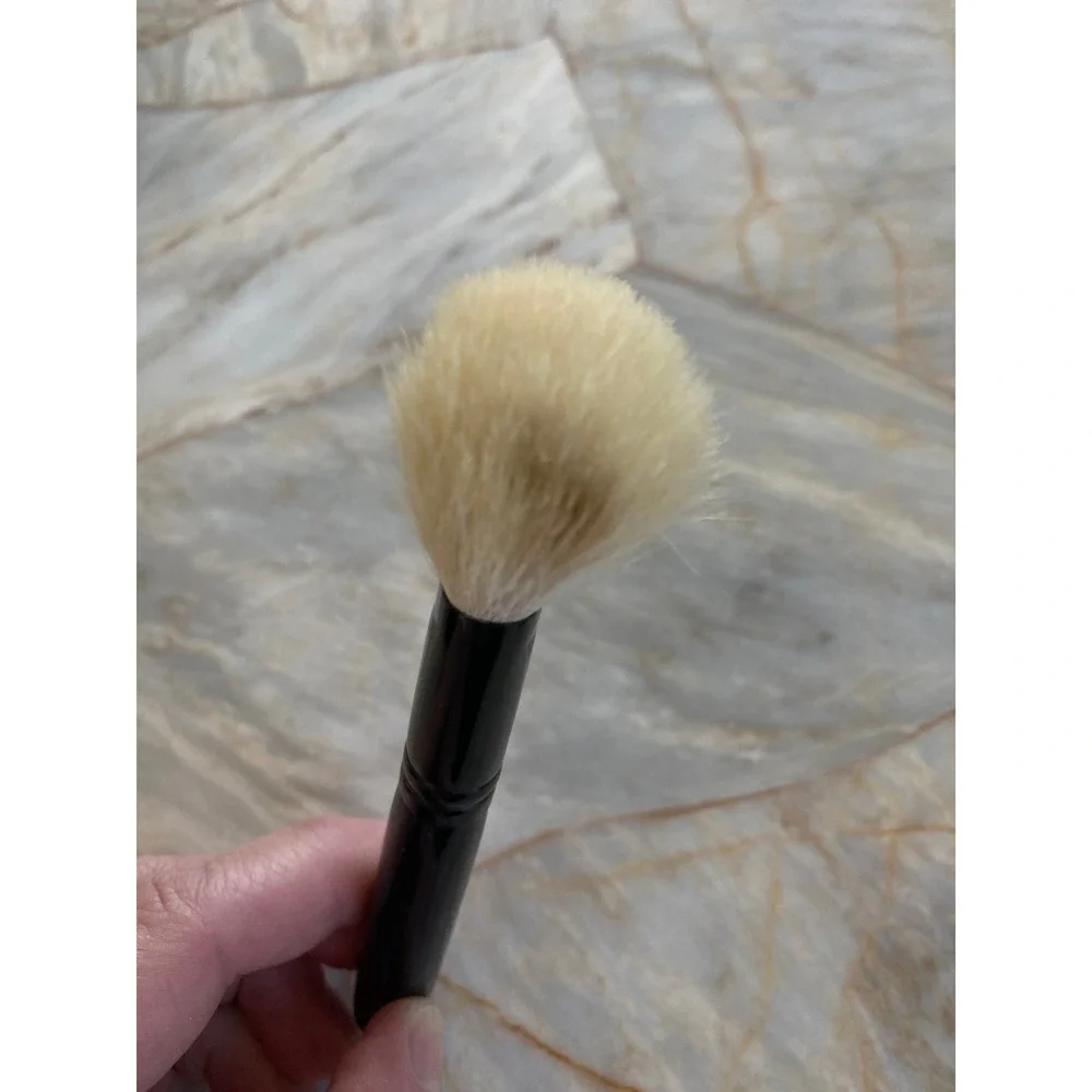 MAC 168 & 168SE Large Angled Contour Makeup Brush Set Black Silver Japan